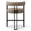 24" Upholstered Tweed Solid Back Counter Stool-1833090547