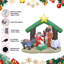 Crèche de Noël gonflable