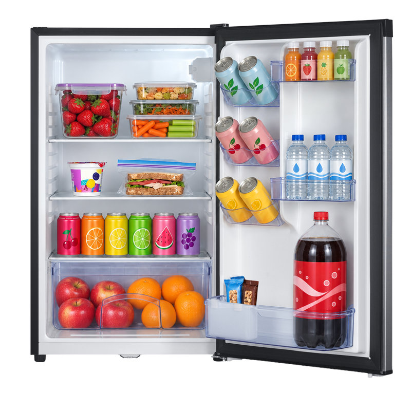 Avanti 4.4 cu. ft. Compact Refrigerator, Silver