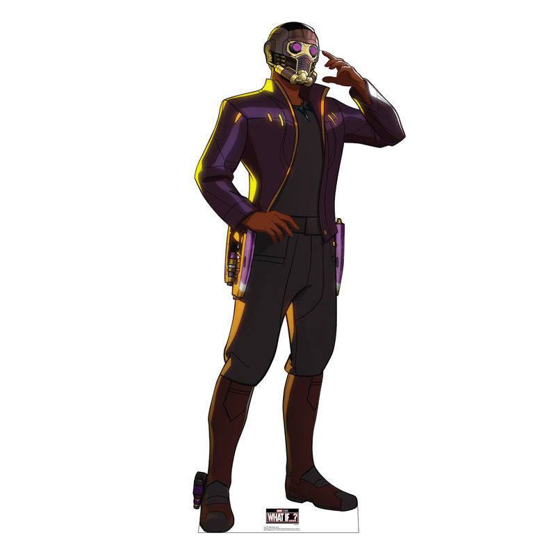«T'challa Star-Lord» en carton debout