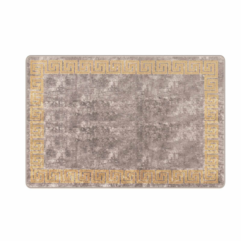 Area Rug, Grey, Rectangle 100cm x 150cm