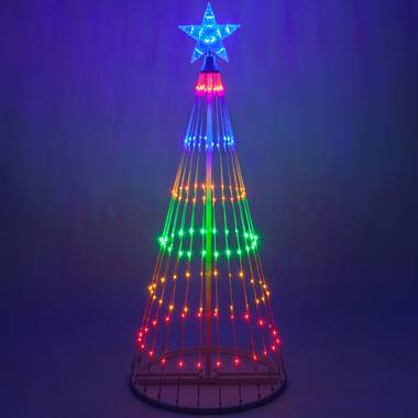 Brite Ideas Santa's Light Pole Lighted Display & Reviews