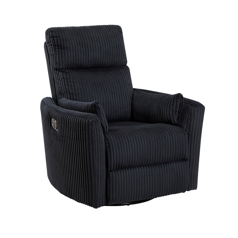 Fabric Upholstery Accent Chair, Black Chenille