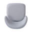 Versatile Pu Leather Dining Chairs Modern Style Metal For Living Rooms And Kitchens