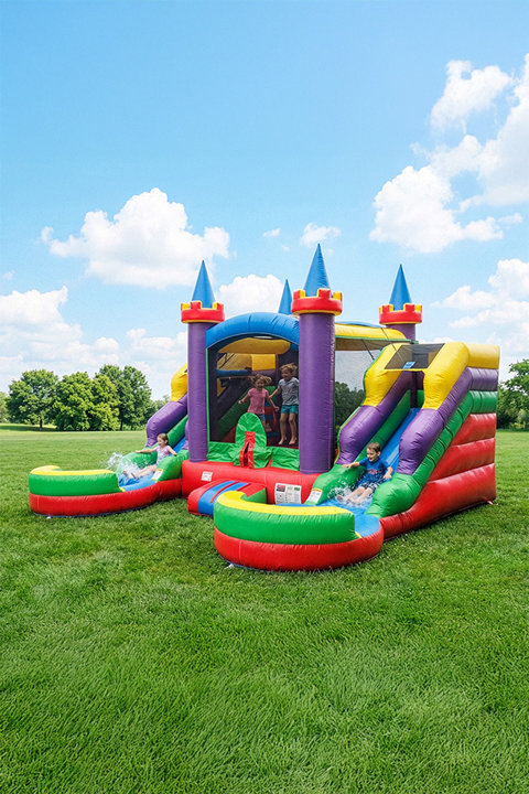 Bounce House with Slide Combo