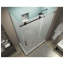 Cabine de douche rectangulaire sans cadre Coraline XL l 44 "- P 48" x P 30 "x H 80", verre givré-51471824