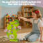 Tirelire dinosaure en bois avec tirelire pour tout-petits-1219676426