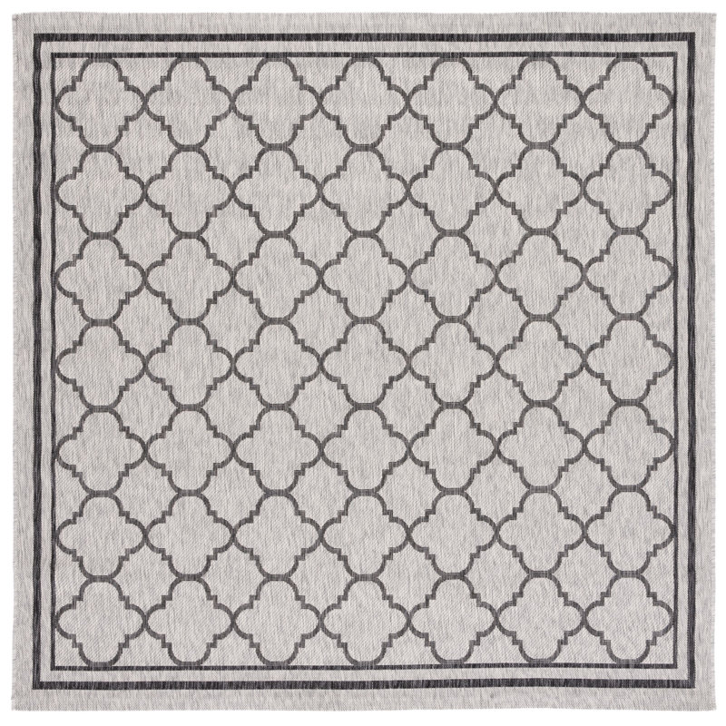Akaysha Performance Geometric Indoor/Outdoor Area Rug, Square 6'7"
