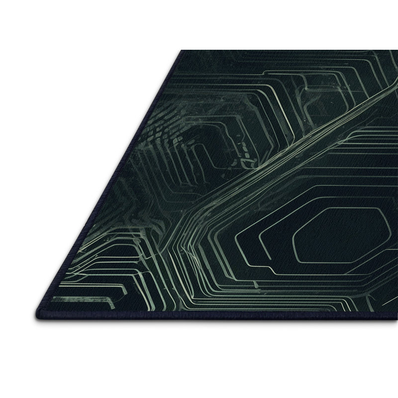 Tapis Warp Glow, Rectangulaire 8 pi x 12 pi