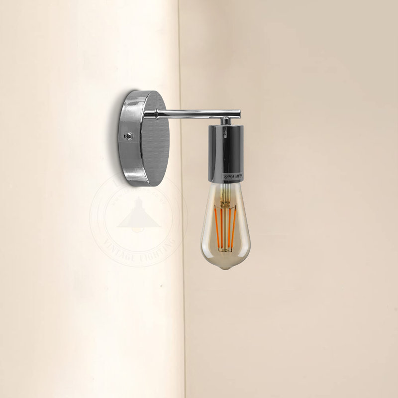 Moberly Armed Sconce, Chrome