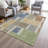 Machine Washable Indoor/Outdoor Xhevrie Putty Rug-418301116