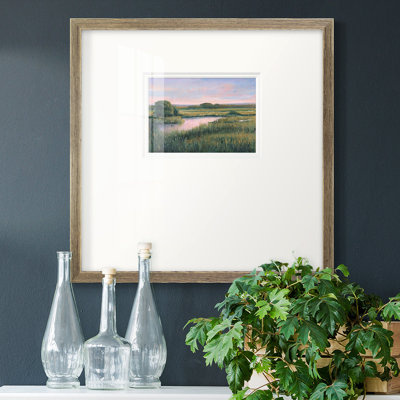«Spring Marsh Ipremium», reproduction encadrée