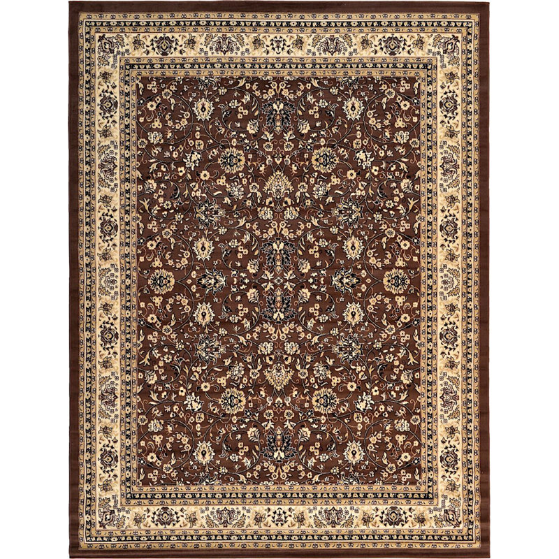 Zayandeh Oriental Indoor Rug, Rectangle 8' x 10'