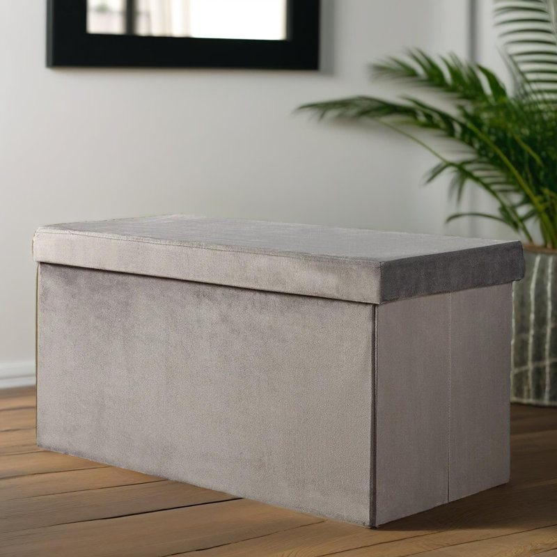 Fabric Upholstered Storage Bench
