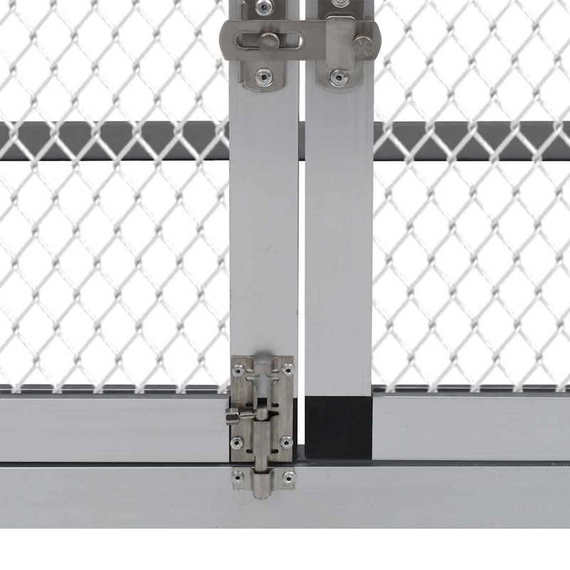 Poulailler avec runs et nichoir en aluminium