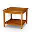 Table d'appoint à 2 tablettes