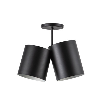 Keiko Steel Semi Flush Mount
