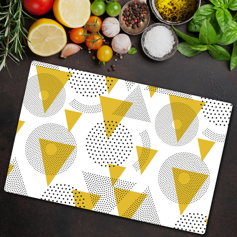 Perkasie Tempered Glass Chopping Board, 52cm x 60cm