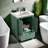 Green 24'' Bathroom Vanity with Ceramic Sink Combo