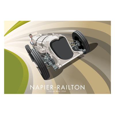 Napier-Railton by Stephen Millership - Print