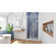 Elegance 47.75" W x 72" H Pivot Frameless Shower Door with Clearmax™ Technology