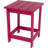 Harper All-Weather Square Adirondack HDPE Plastic/Resin Outdoor Side Table-1635983333