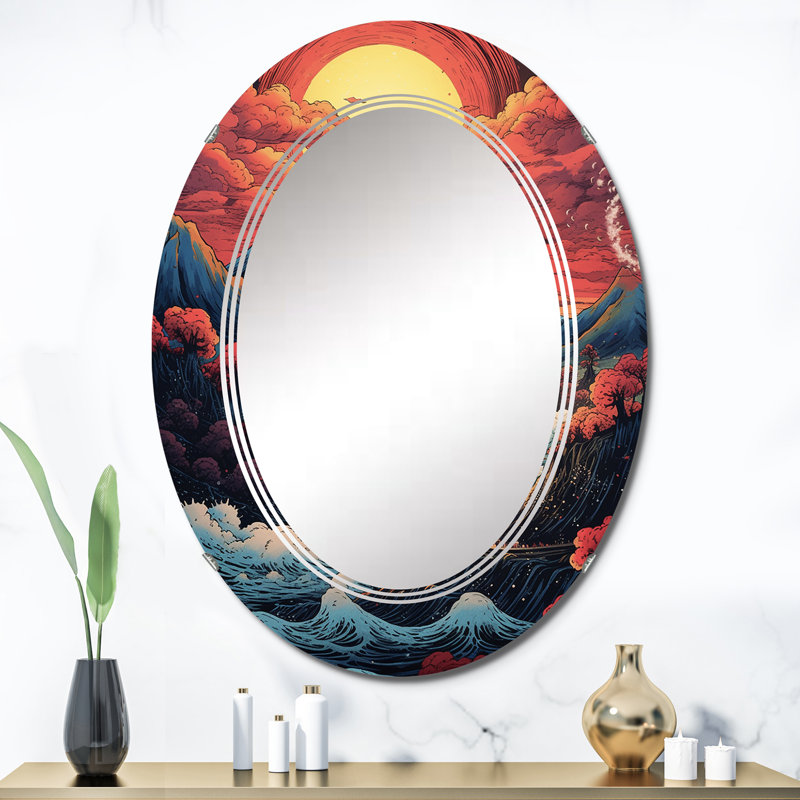 Miroir mural sans cadre Dufton, 36 po x 24 po