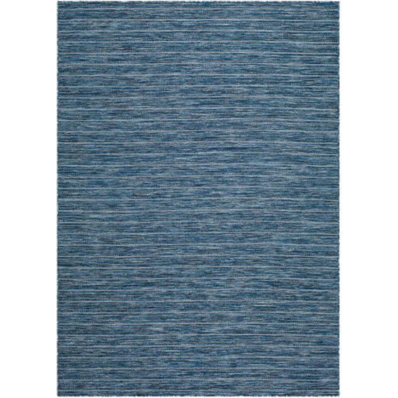 Tein Machine Woven Rug, Blue/Gray, Rectangle 10' x 13'