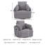 Fauteuil oscillant pivotant Falda