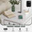 3 Drawer Bedside Table With Reading Light-829931888