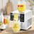 Commercial Snowflake Ice Machine 375LBS/24H Stainless Steel for Ice Cream