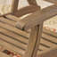 Chaise à bascule inclinable