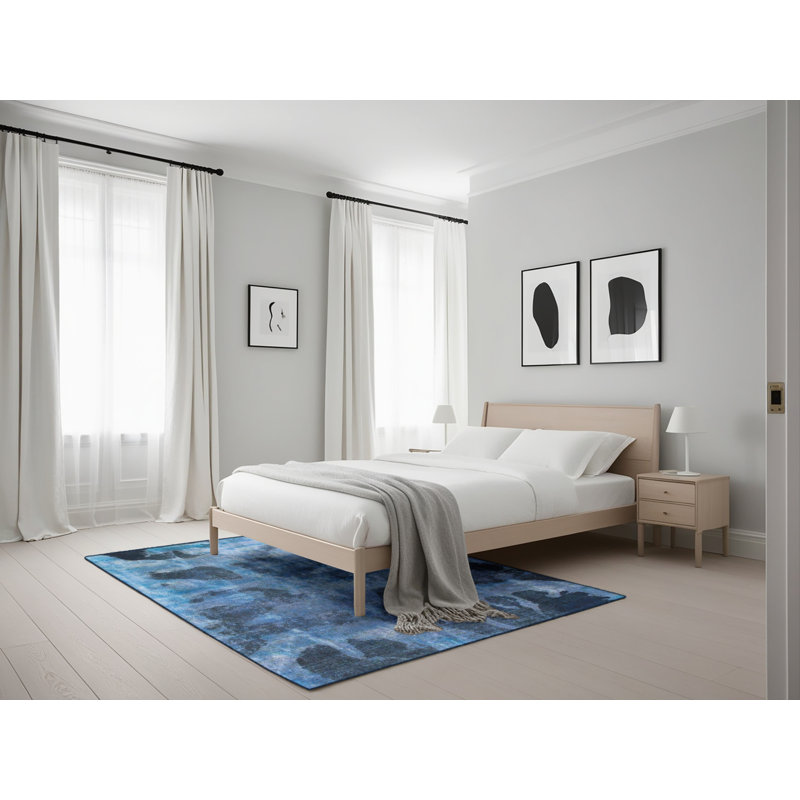 Abstract Indoor Rug, Rectangle 5' x 7'