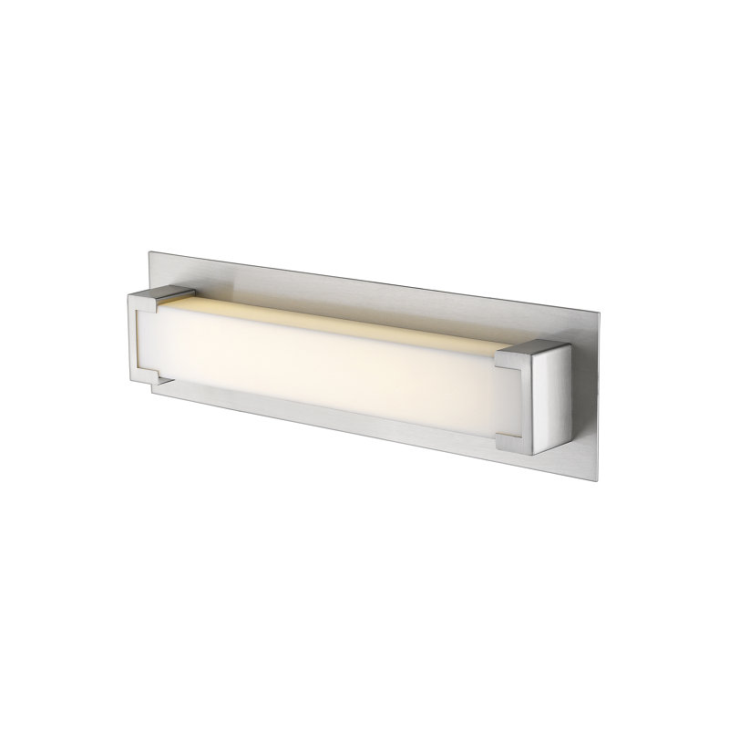 Mckernan Dimmable LED Bath Bar, Brushed Nickel