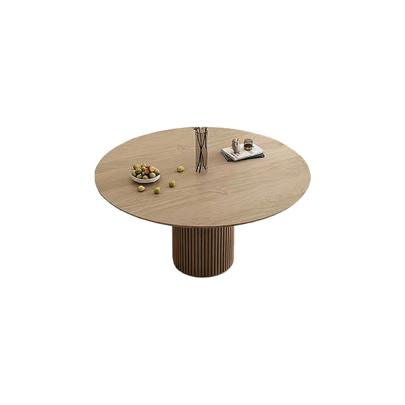 Table de salle à manger Burlywood, H 29,53 po x L 39,37 po x l 39,37 po