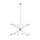 Addley 12 Light Metal Dimmable Sputnik Chandelier