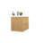Hridhaan 23.5'' Single Bathroom Vanity with Plastic Top-1334382773