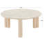 Table basse de salon en bois de teck Cole and Grey
