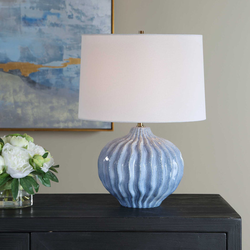 Organic Texture Ceramic Table Lamp
