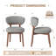 Chaise rembourrée en bois massif-1071630927
