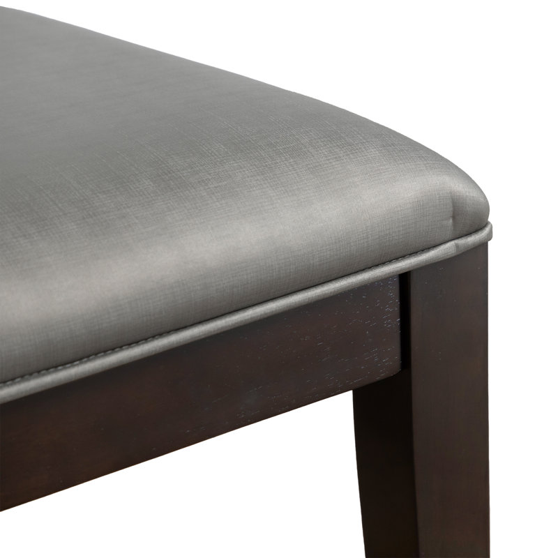 Chaises d'appoint Athlyn, Brun, Bois espresso