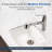 Houzer Undermount Fireclay 19-Inch Square Bar Sink-33090920