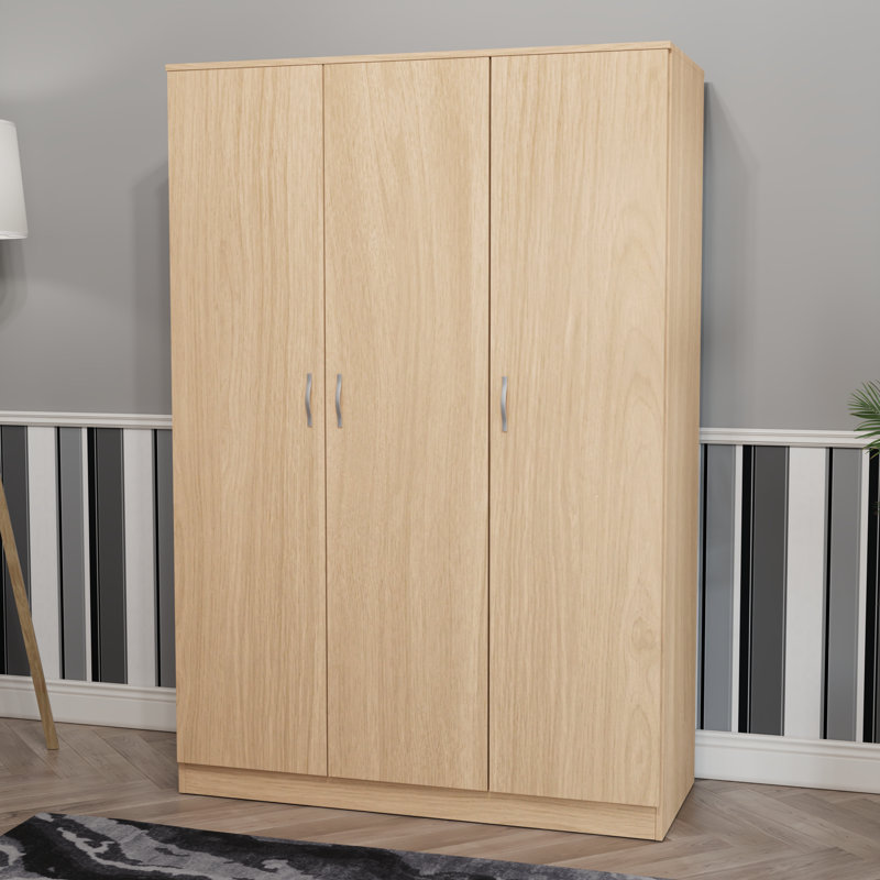 Maybery MDF & Particleboard Wardrobe, Natural