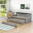 Dhruv Extra-long Twin Daybed with Trundle-1029912398