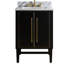 Mason 24" Single Bathroom Vanity with Carrara Marble Top-896050690-896050691-896050692