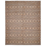 Sophie Geometric Area Rug in Brown/Beige