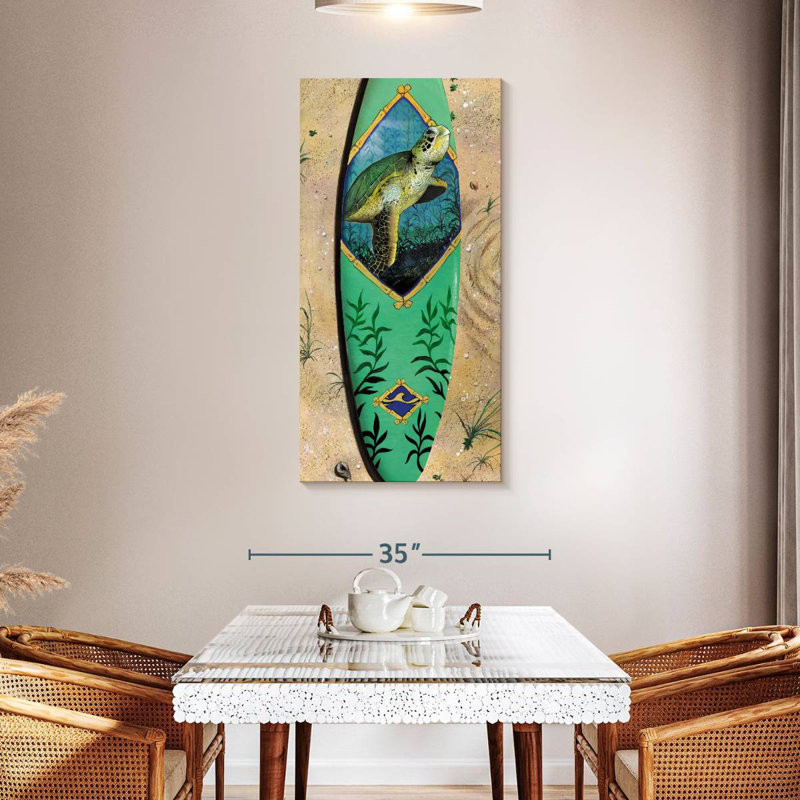 Turtle Board, 48" H x 24" W