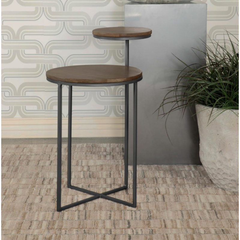 Table basse moderne à 2 niveaux