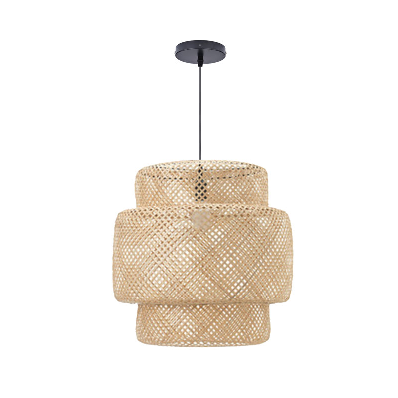 Keaney 1 - Light Single Geometric Pendant, 23.62" H x 23.62" W x 23.62" D, Black
