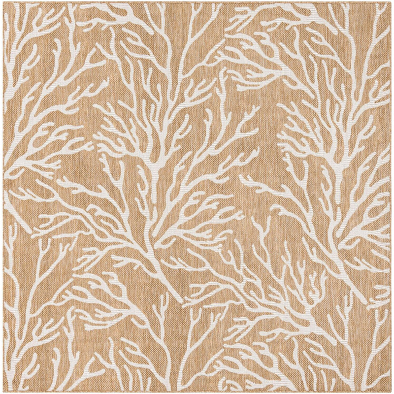 Tapis contemporain Azilynn, Carré 7 pi 10 po